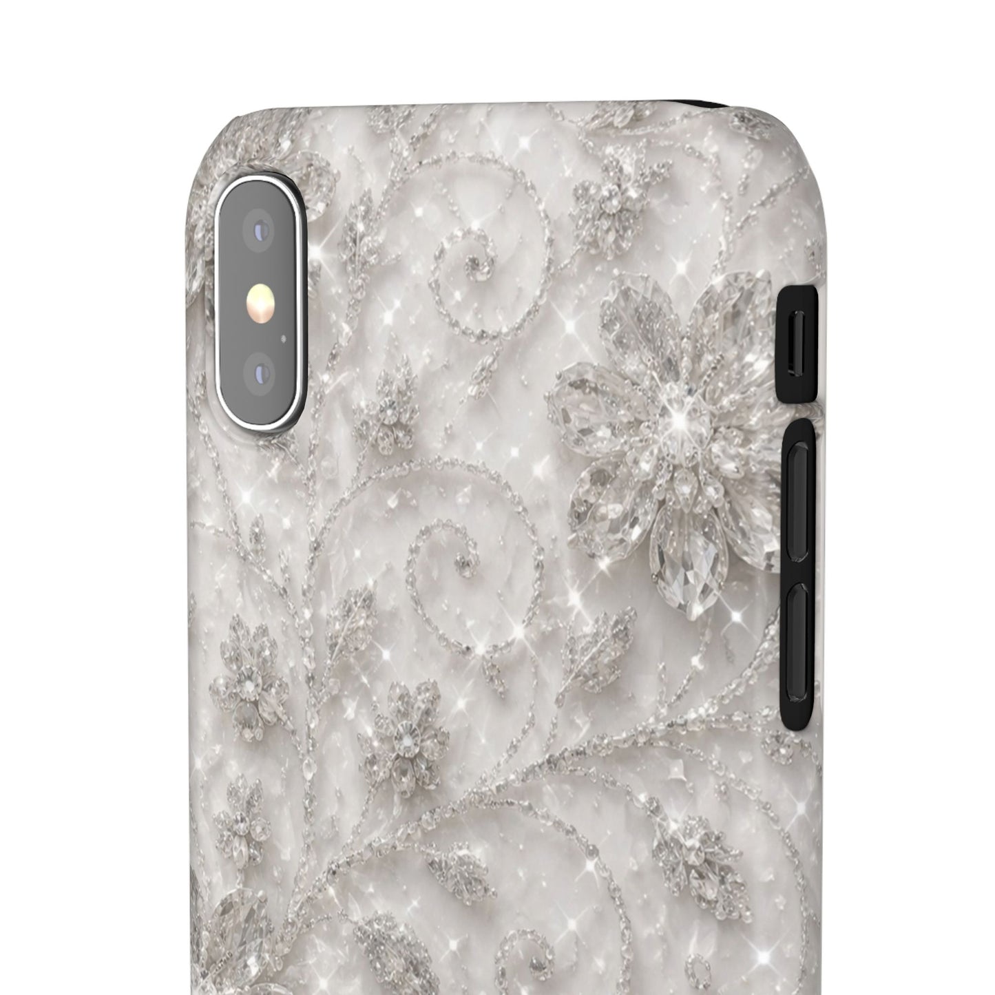 Glittery Floral Case