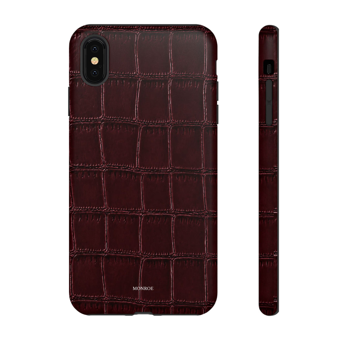 Burgundy Croc Tough Case