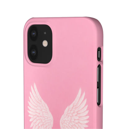 Pink Angel Wings Case