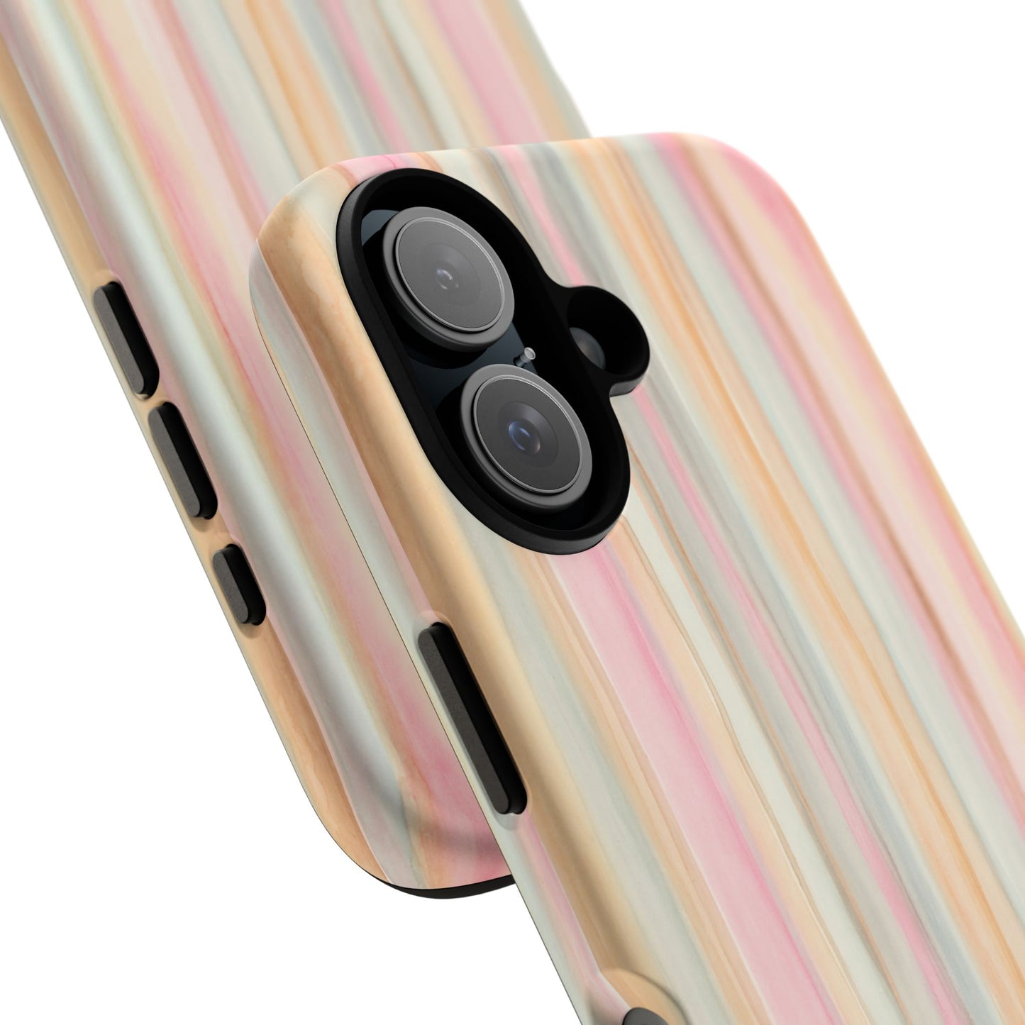 Pastel Watercolor Stripe Tough Case