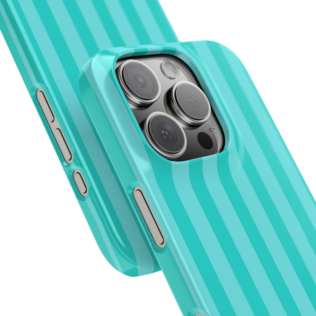 Striped Aqua Case