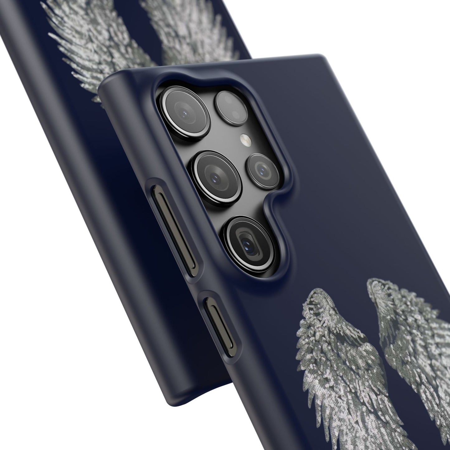 Navy Angel Wings Case