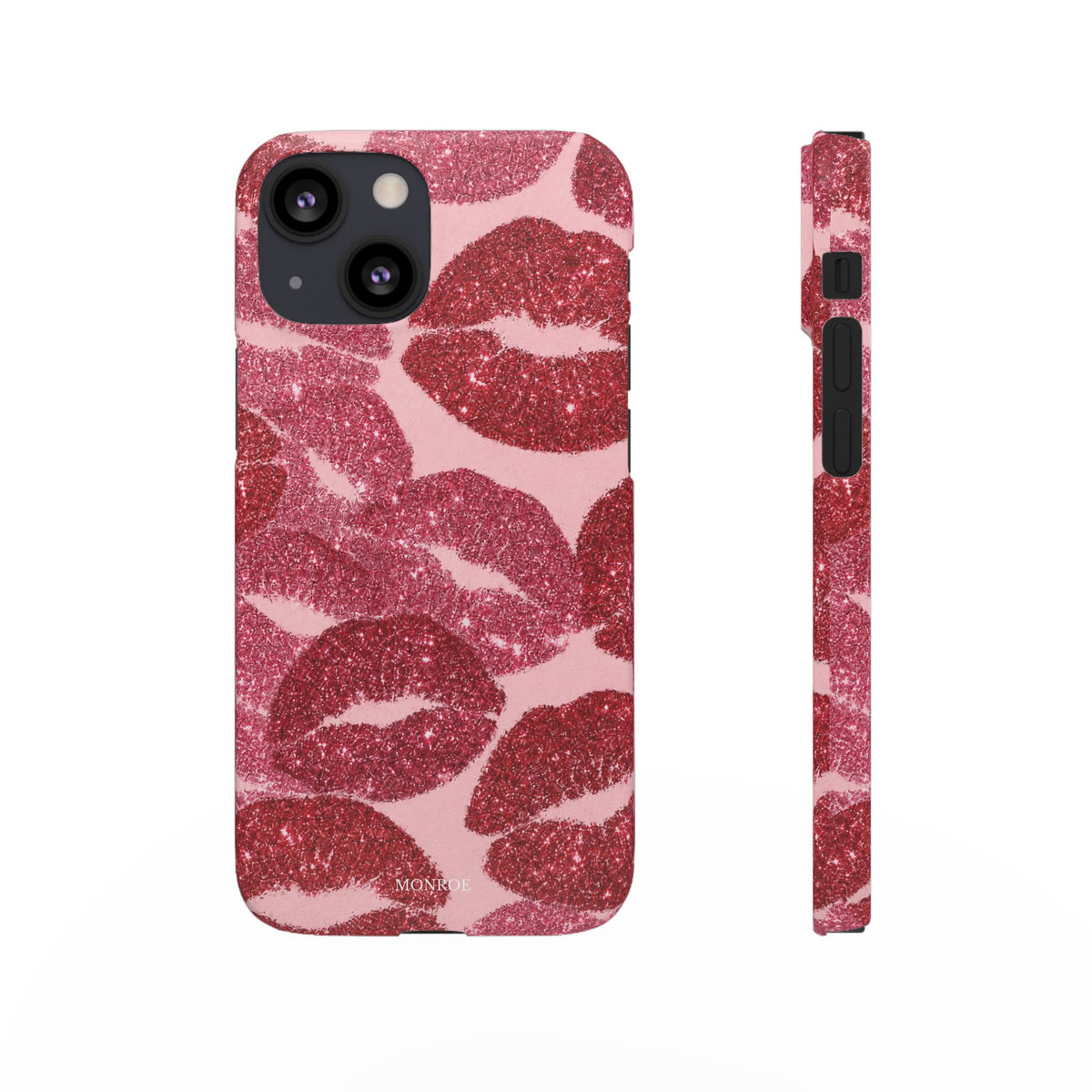 Pink Glitter Kiss Case