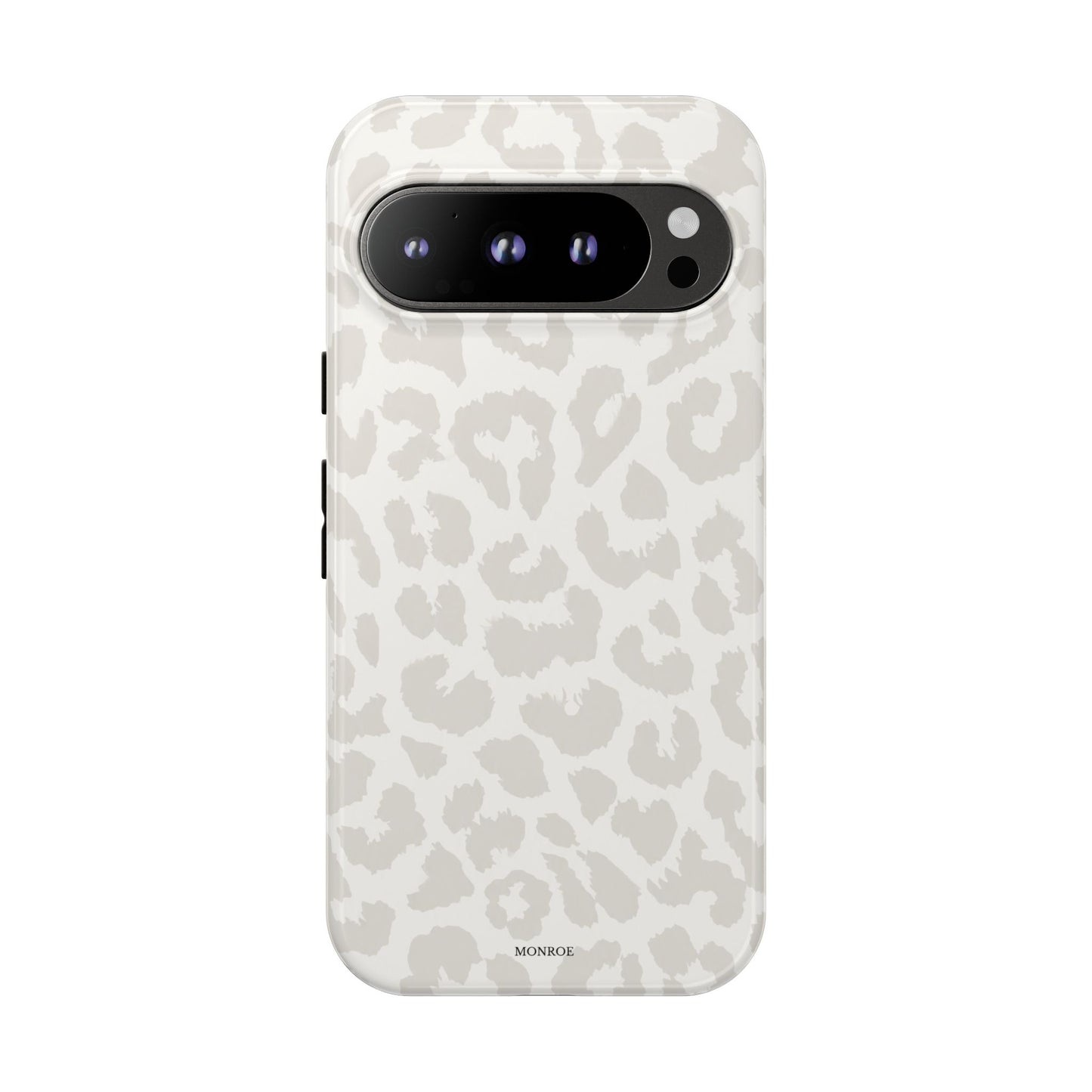 White Leopard Print Tough Case