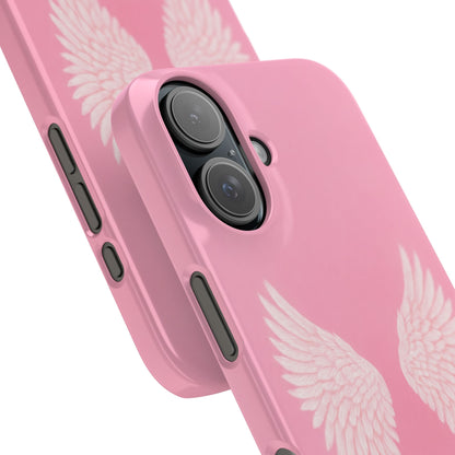 Pink Angel Wings Case