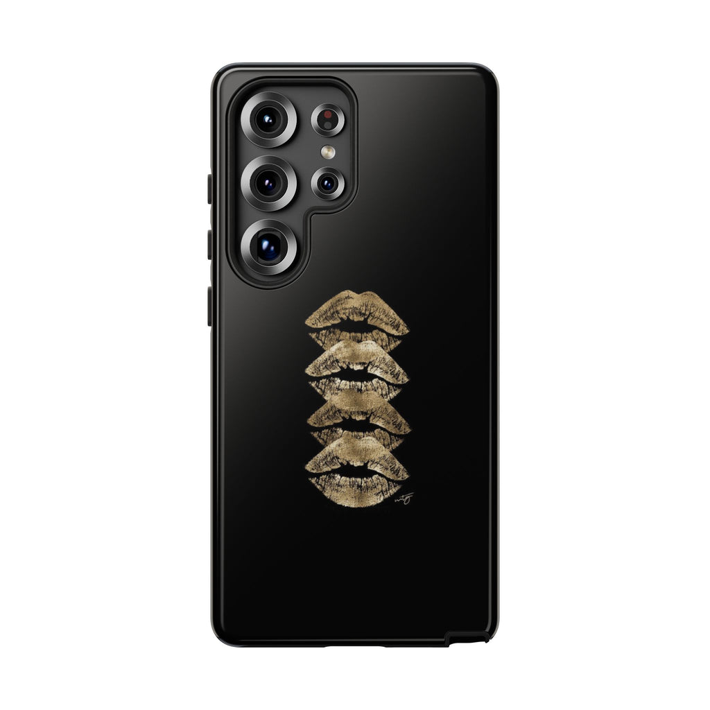 Golden Lipstick Phone Case