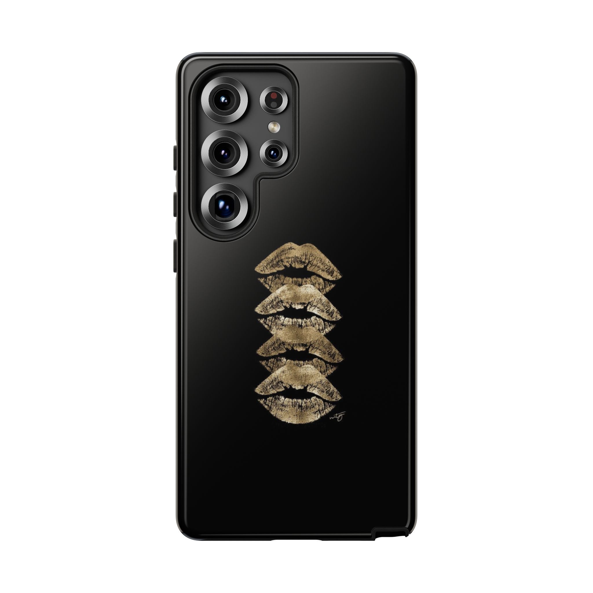 Golden Lipstick Phone Case