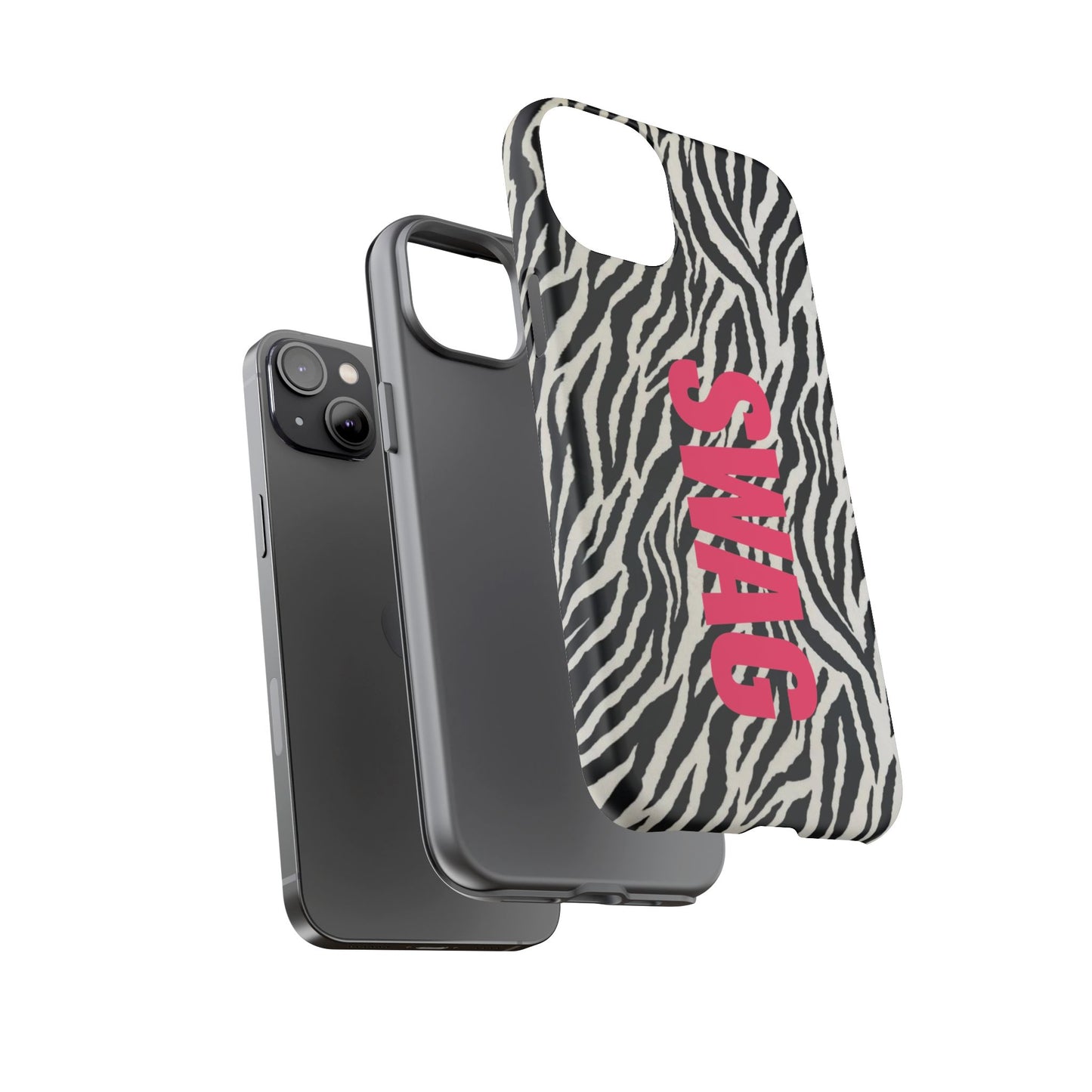 Zebra Print  "SWAG" Tough Case