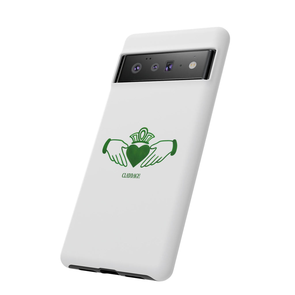 Irish Claddagh Symbol Green Tough Case