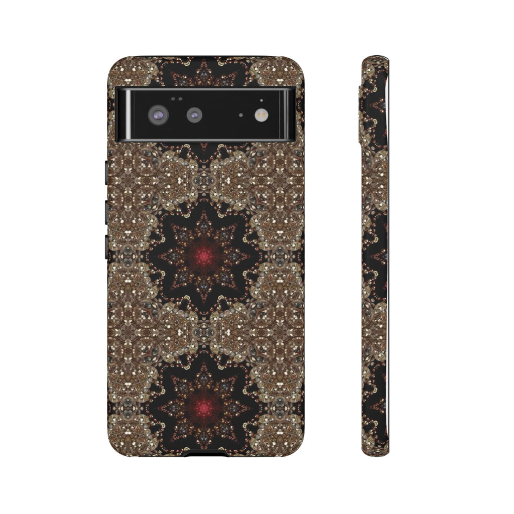 Brown Mandala Tough Protective Case