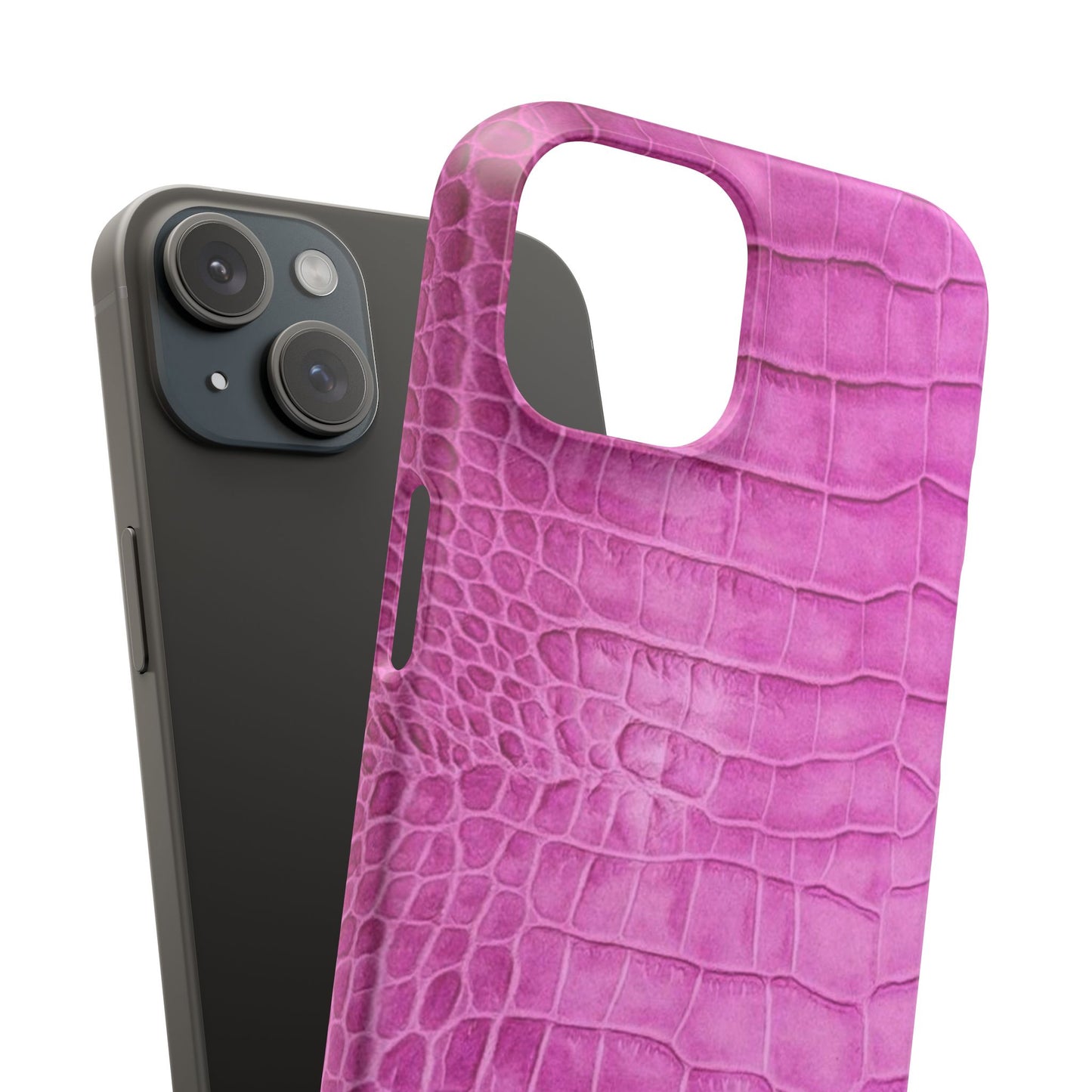Purple Croc Case