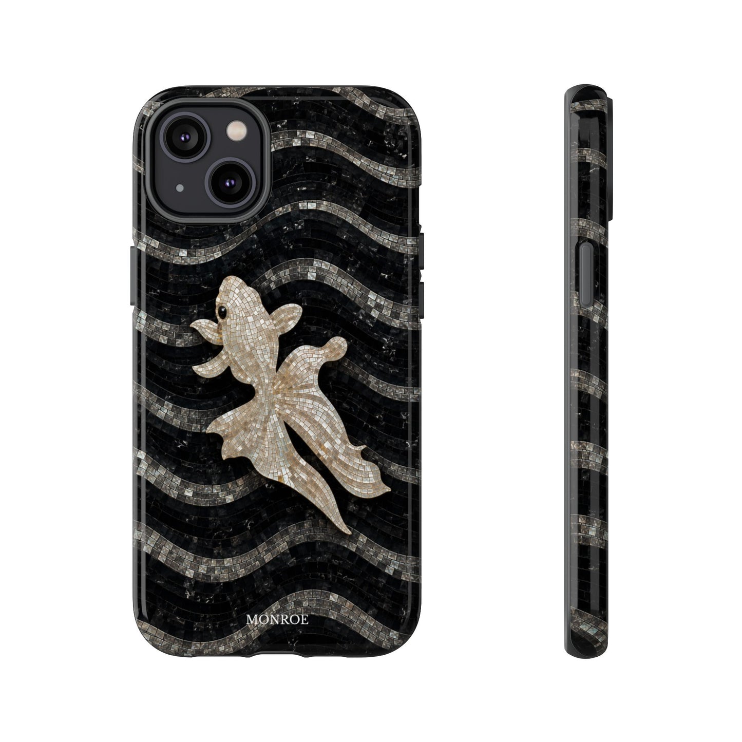 Midnight Fish Mosaic Case