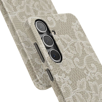 Vintage Beige Lace Case