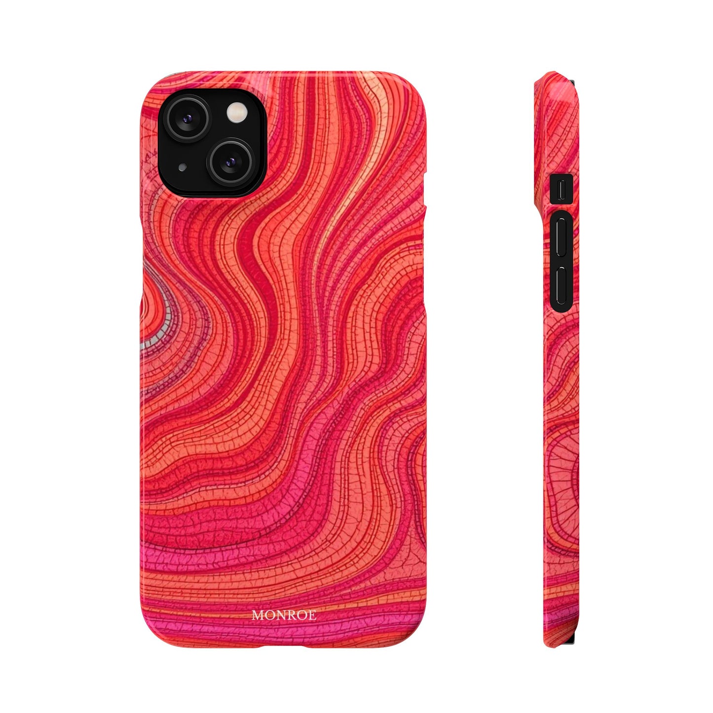 Retro Wavy Red Case