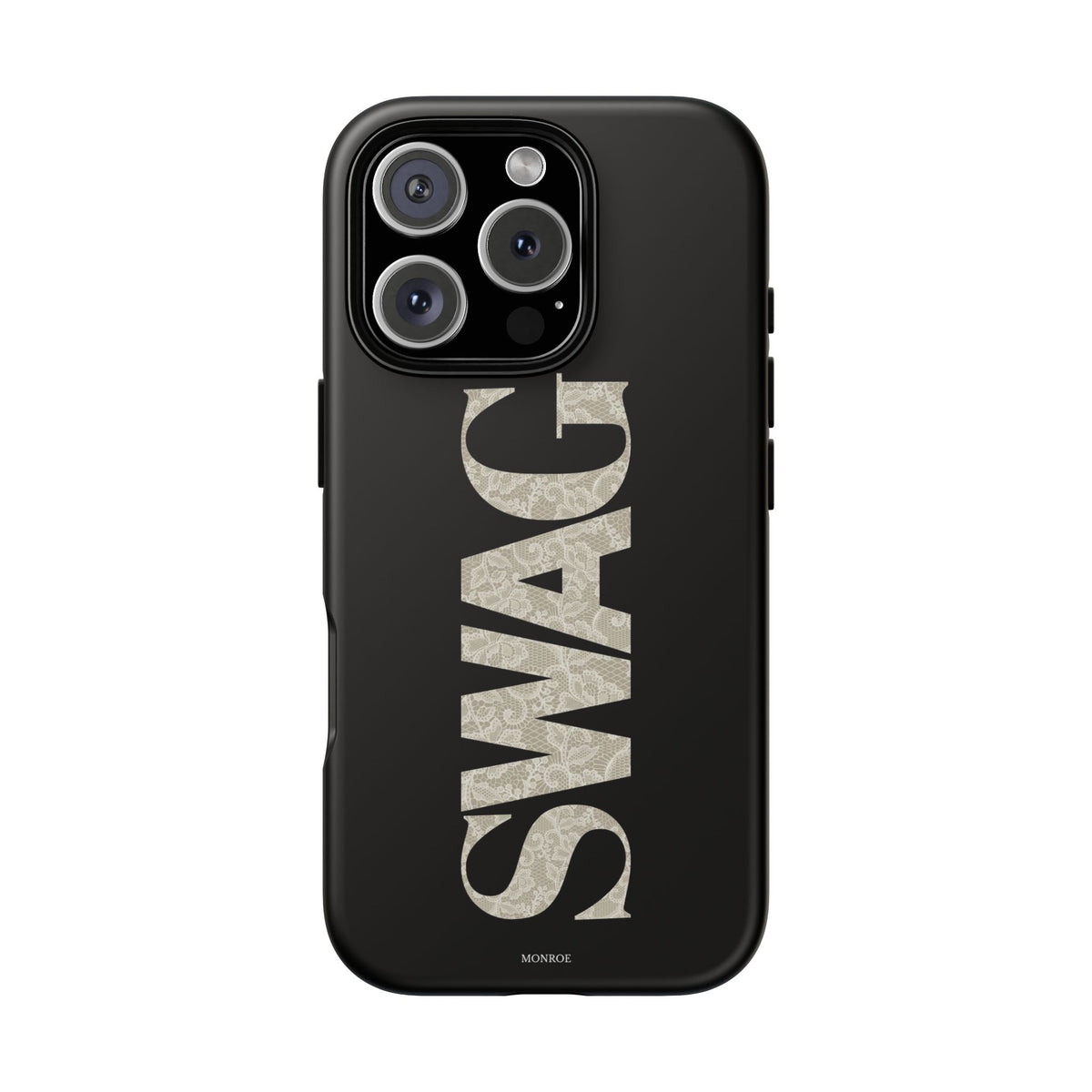 Lace Swag Black Tough Case