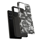 Black and Kiss Design Phone Case