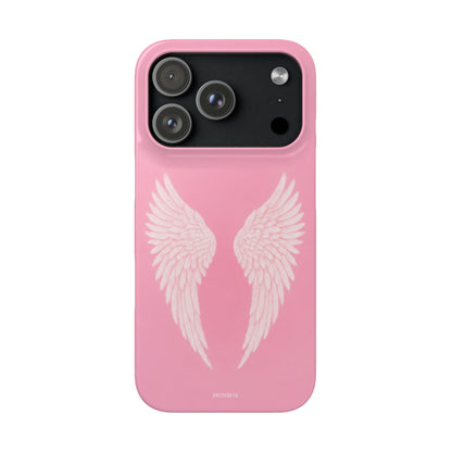 Pink Angel Wings Case