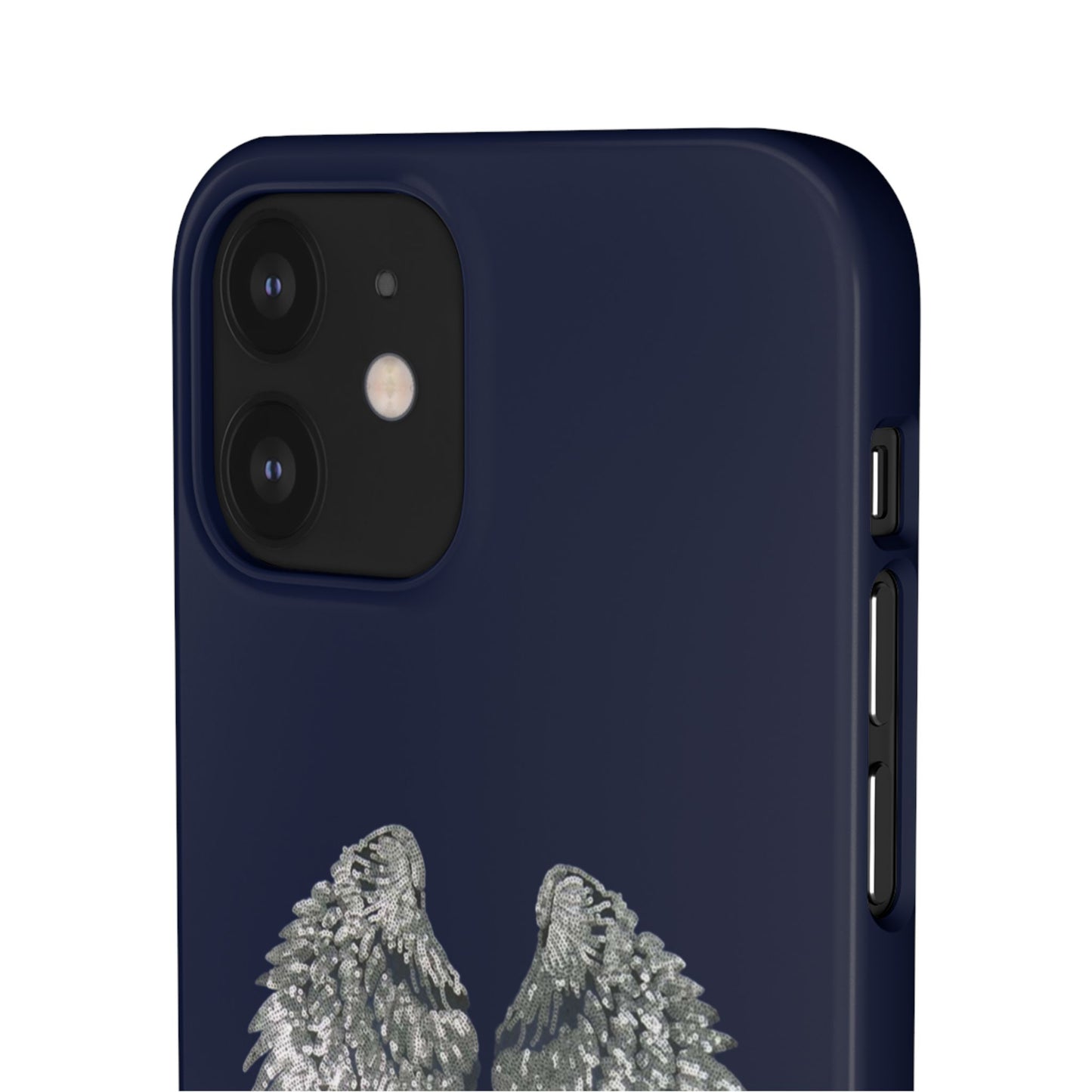 Navy Angel Wings Case