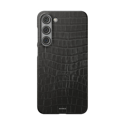 Black Croc Case