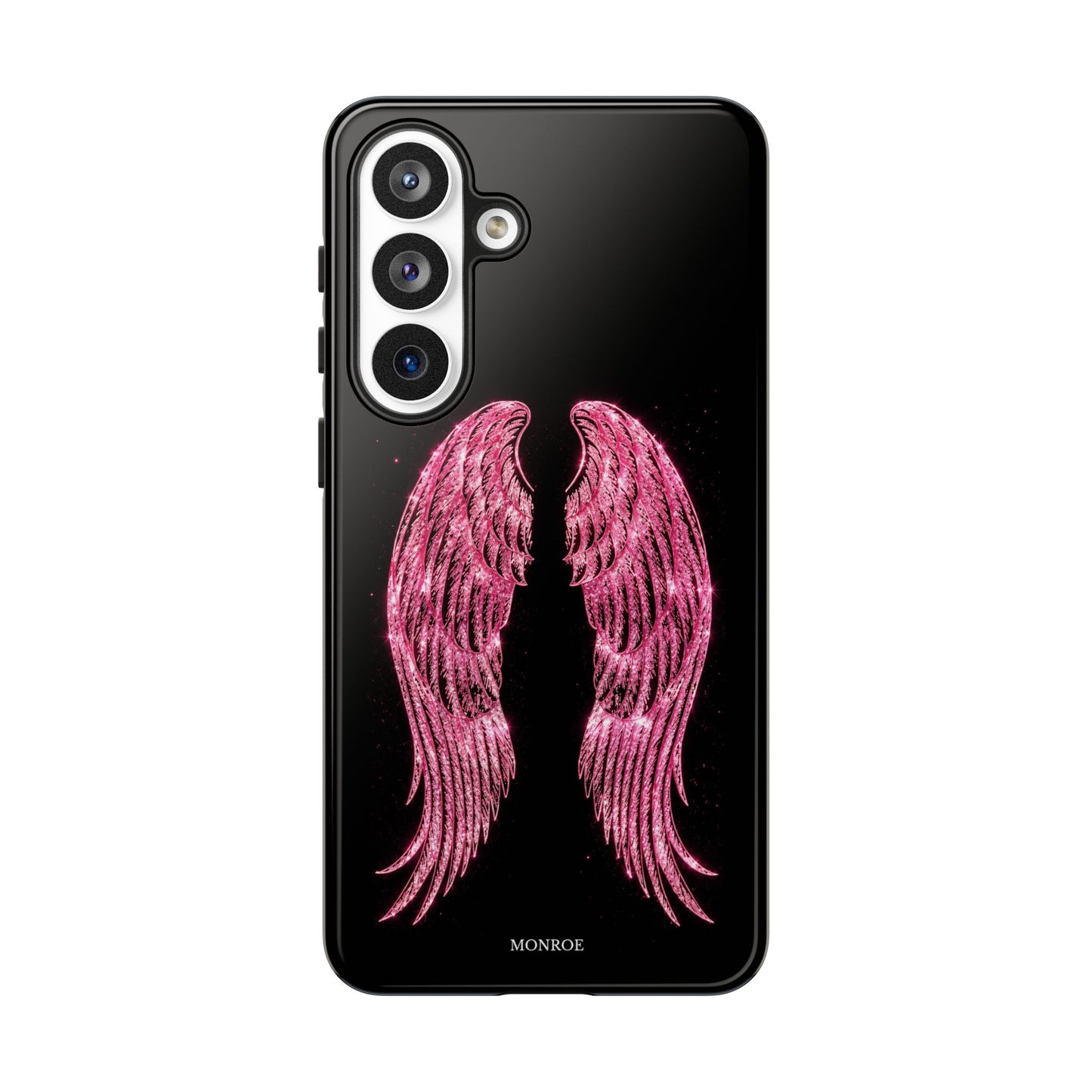 Pink Glitter Angel Tough Case