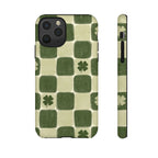 Clover Checker Tough Phone Case