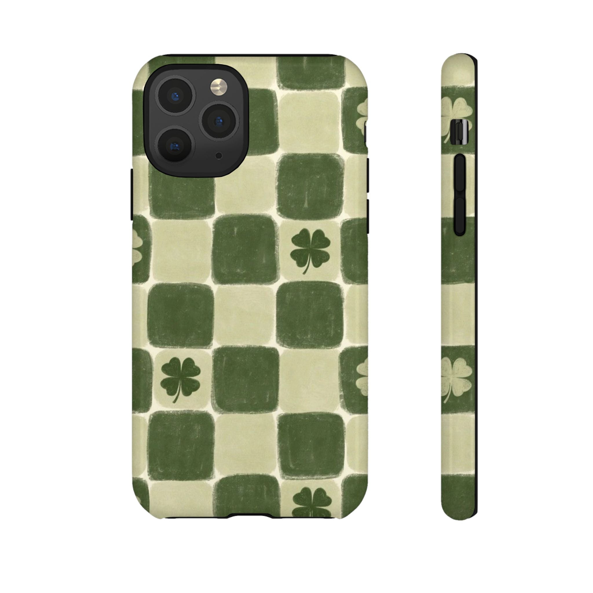 Clover Checker Tough Phone Case