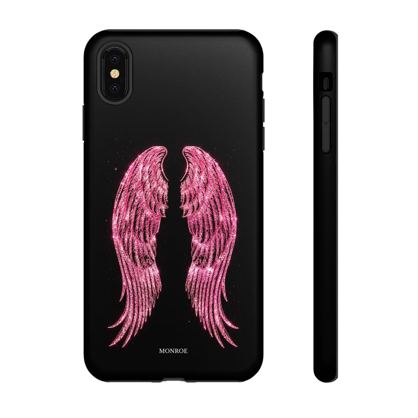 Pink Glitter Angel Tough Case