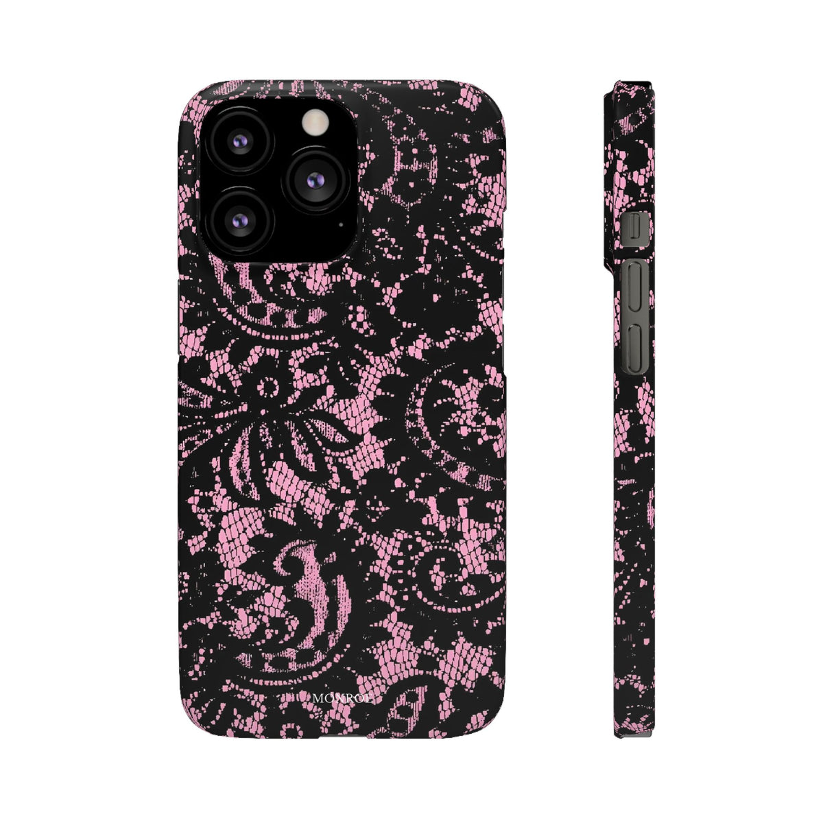 Pink Lace Pattern Case