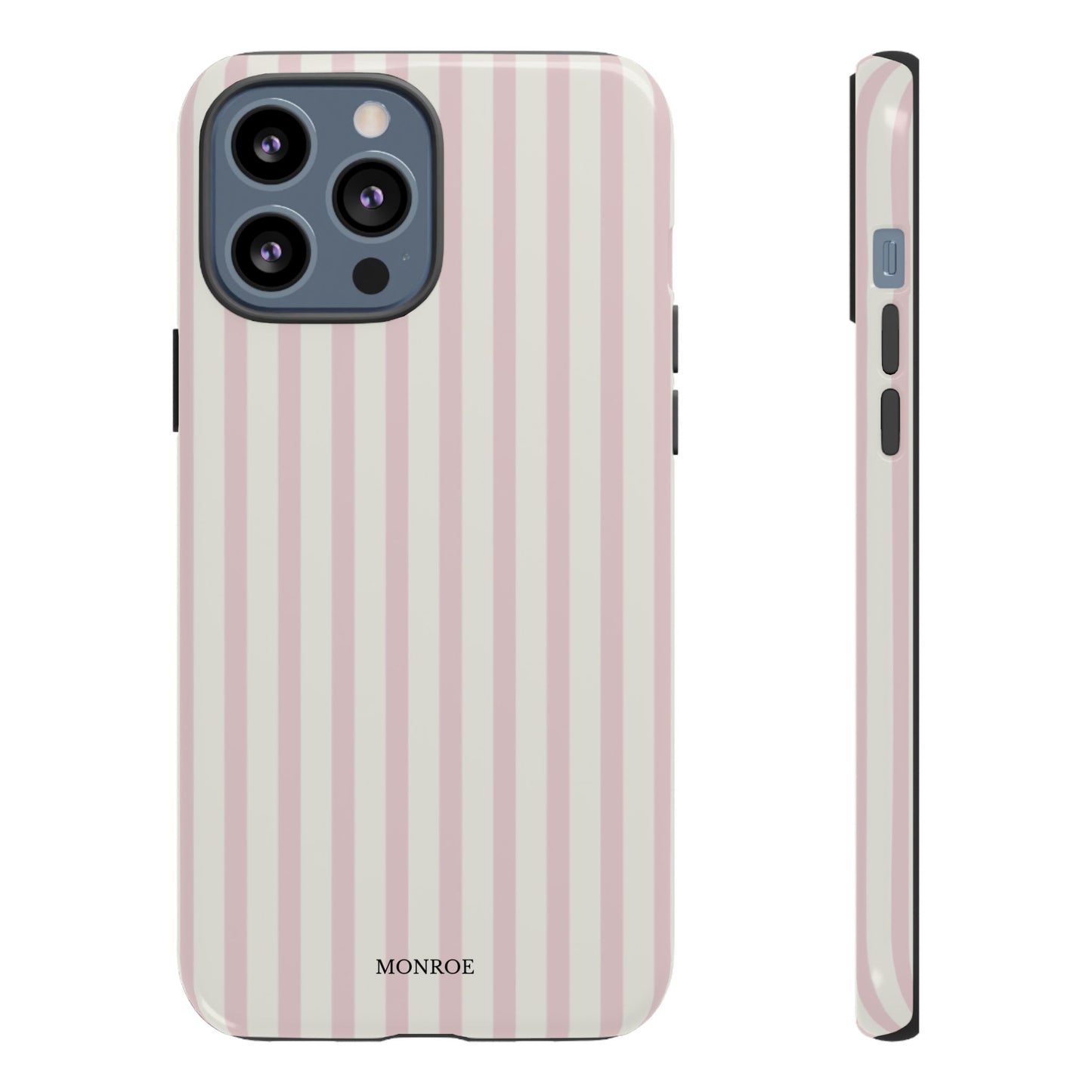 Light Pink Stripe Tough Phone Case