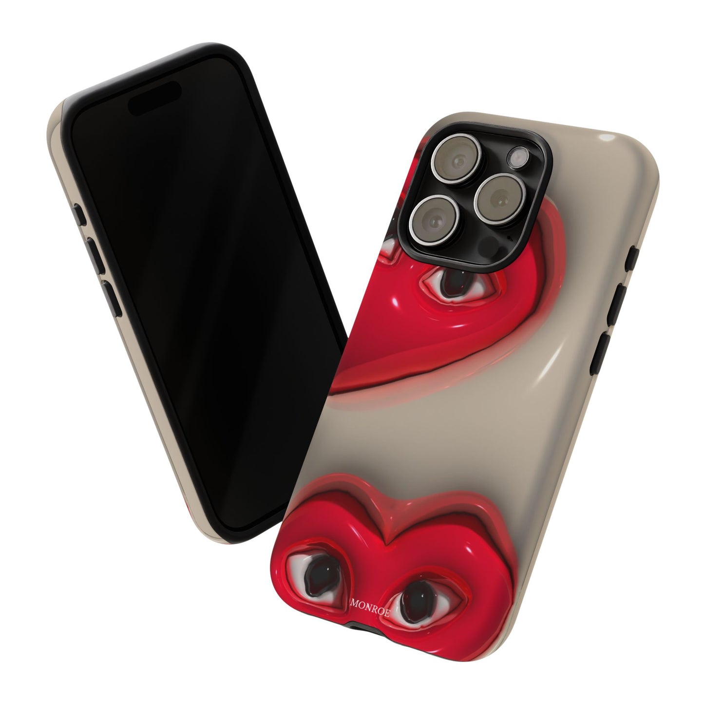 Red Heart Eyes Tough Case