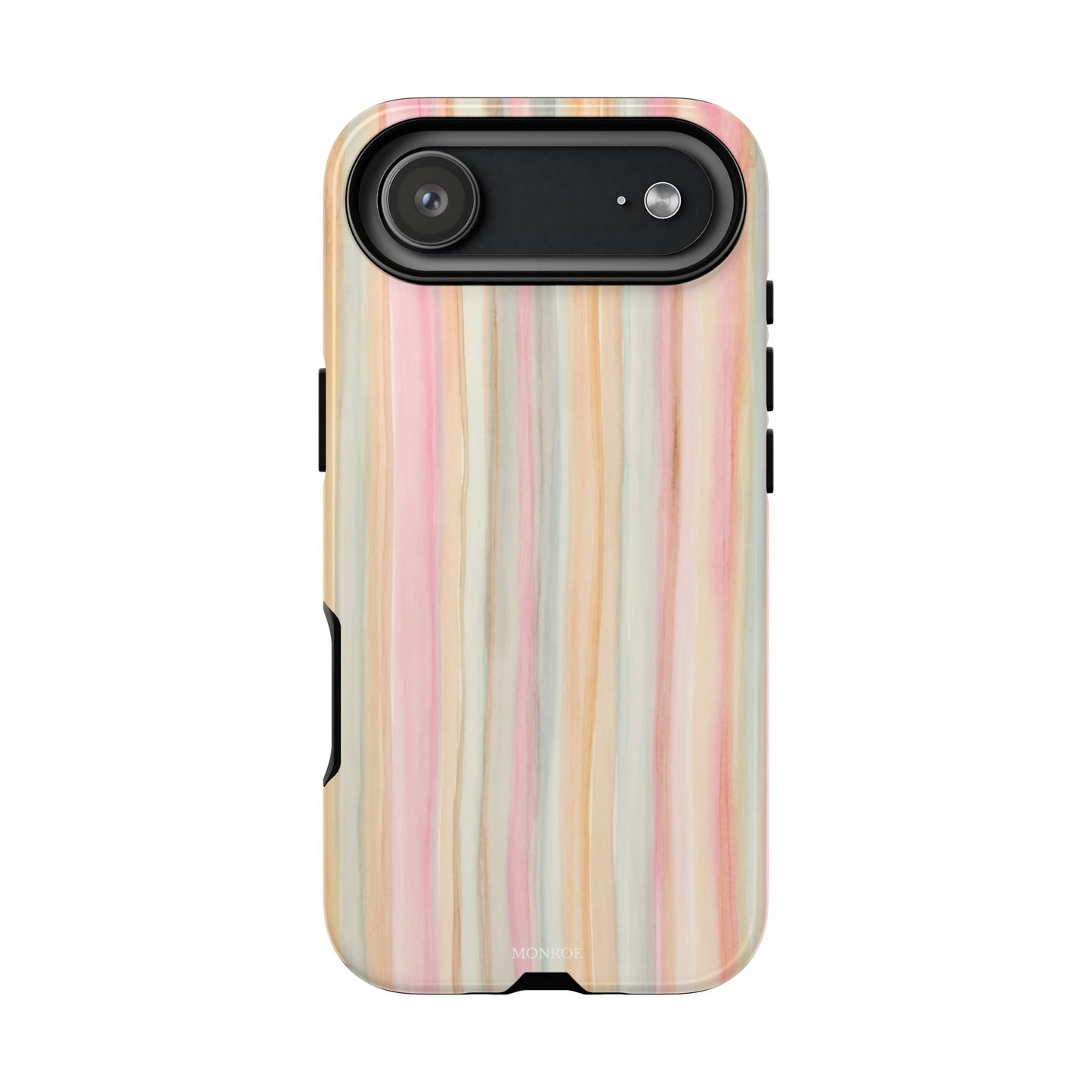 Pastel Watercolor Stripe Tough Case