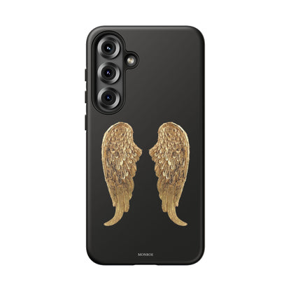 Gold Angel Wings Tough Case