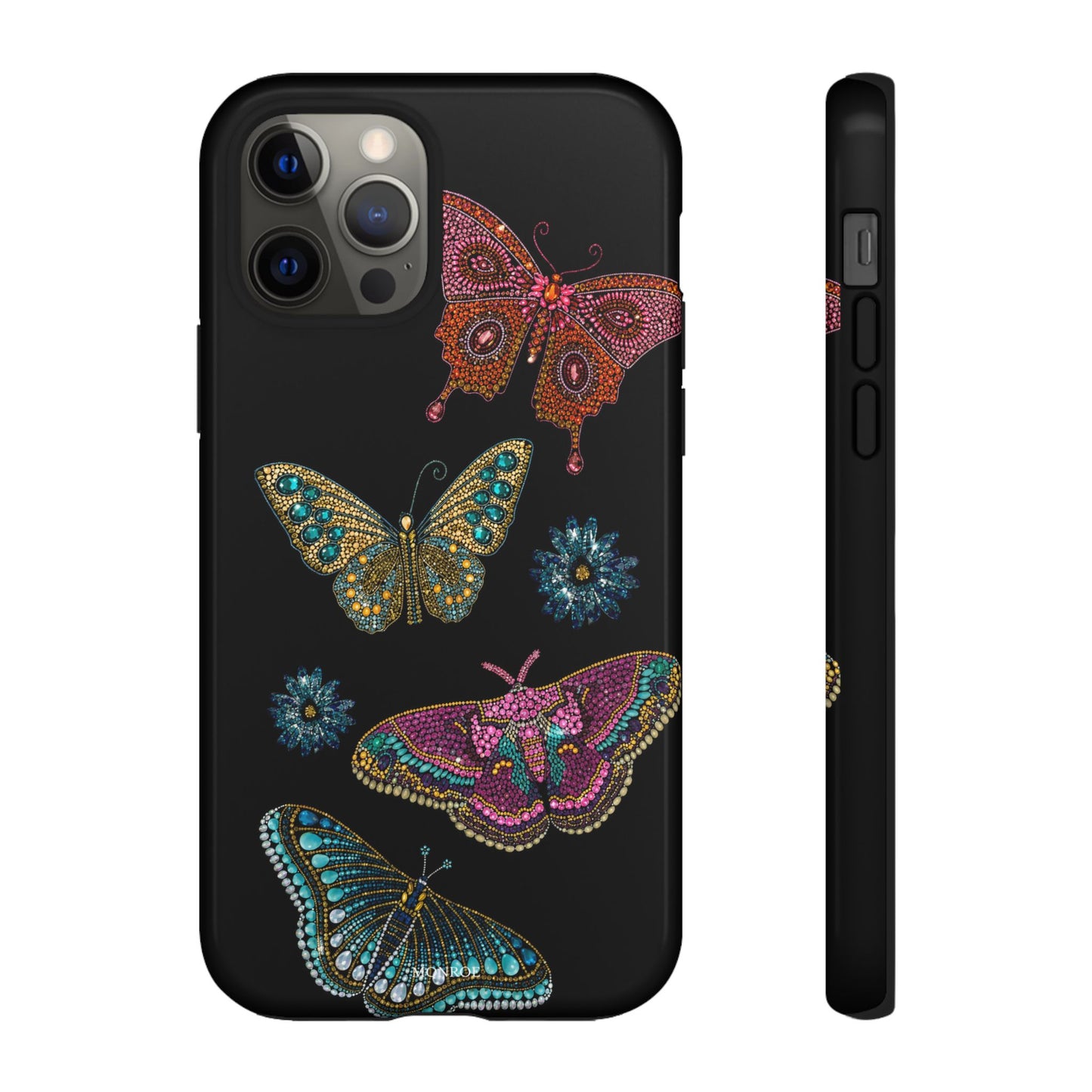 Butterfly Beaded Tough Case