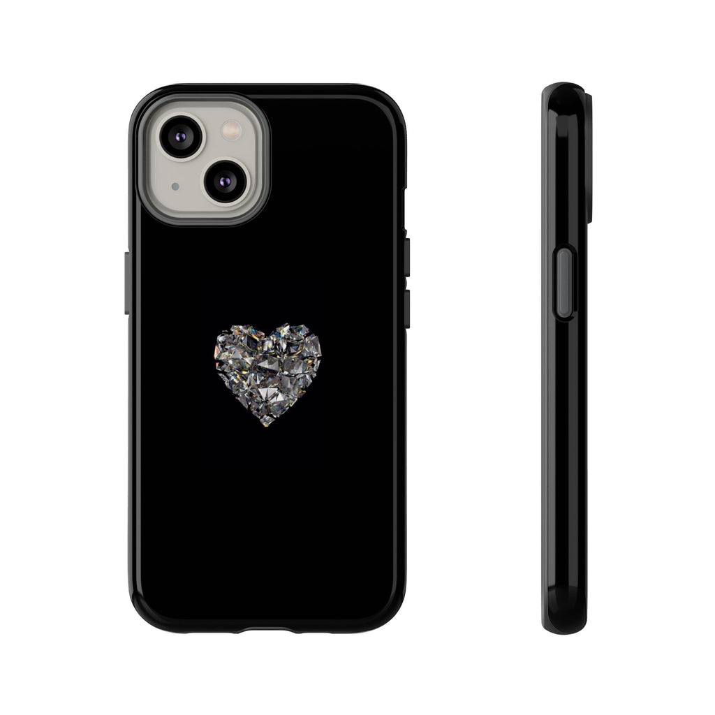 Crystal Heart Phone Case