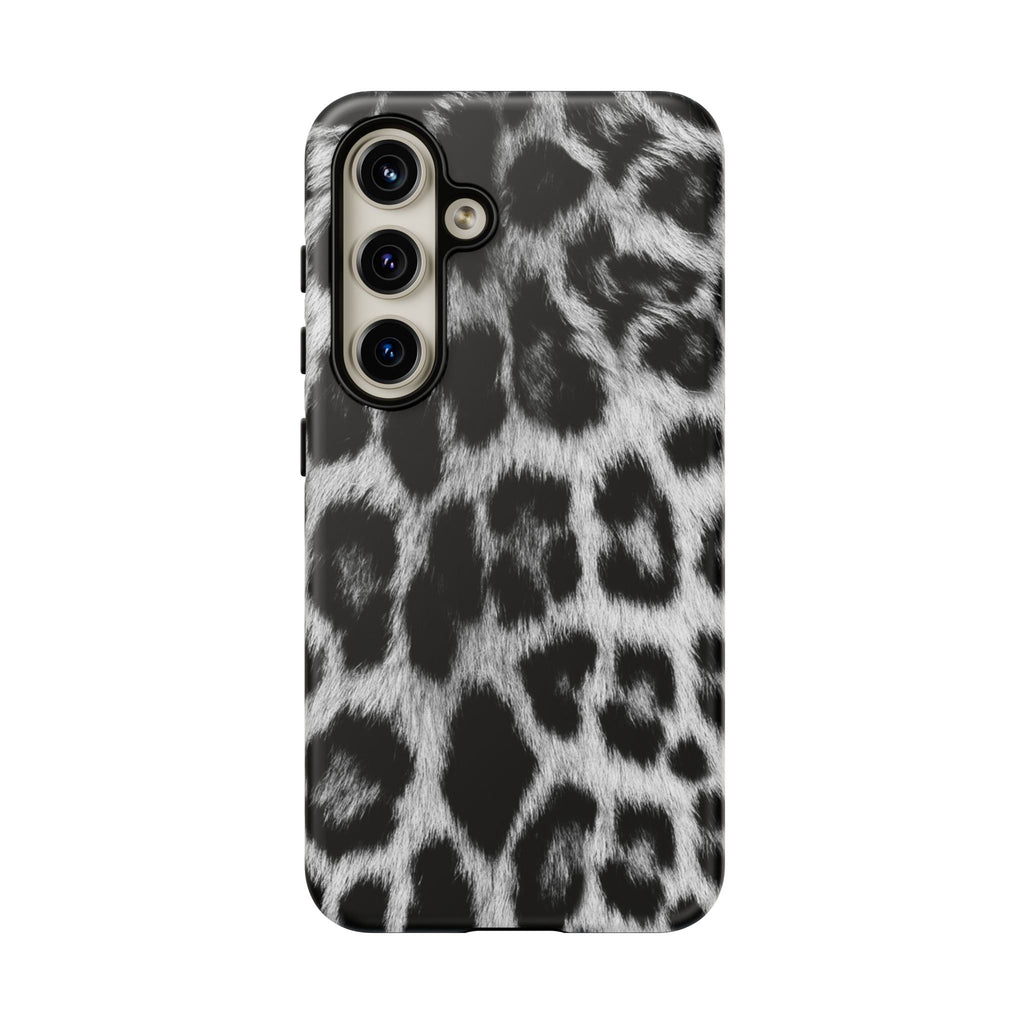 B&W Leopard Phone Case