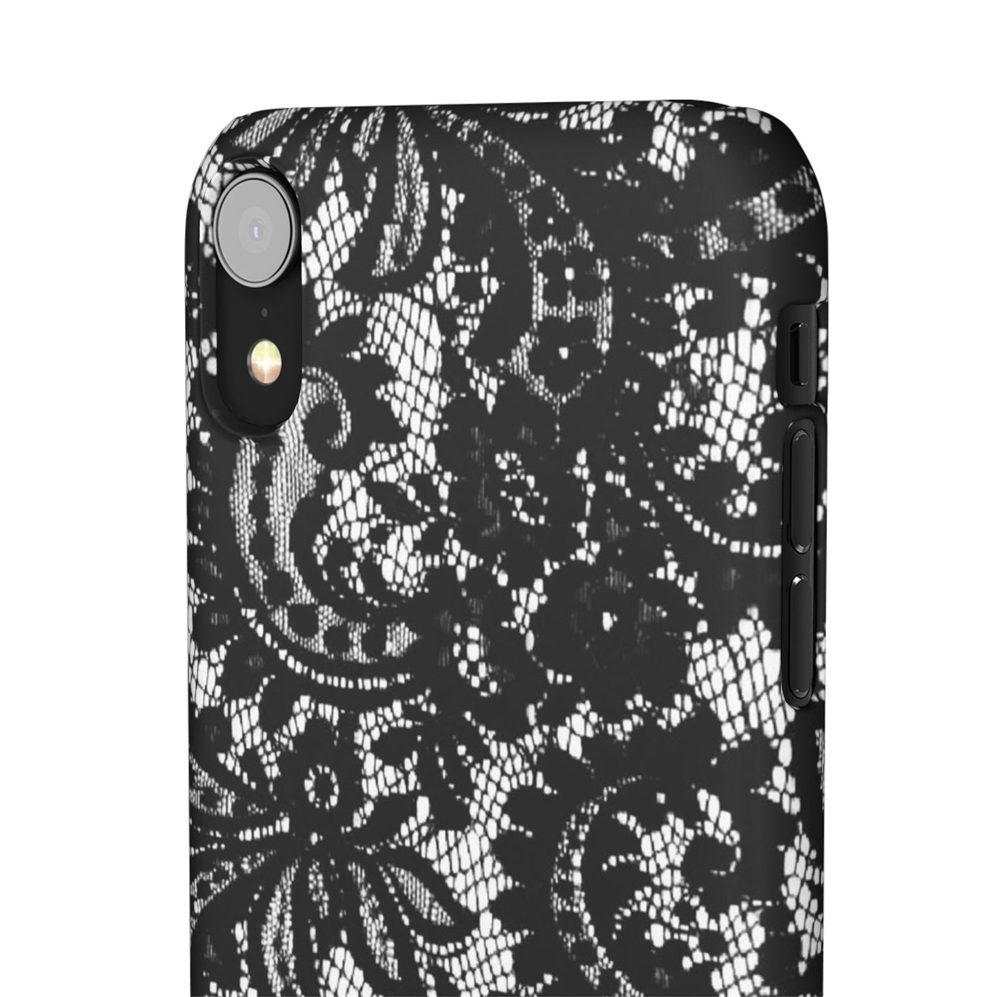 Black Lace Elegant Pattern Case
