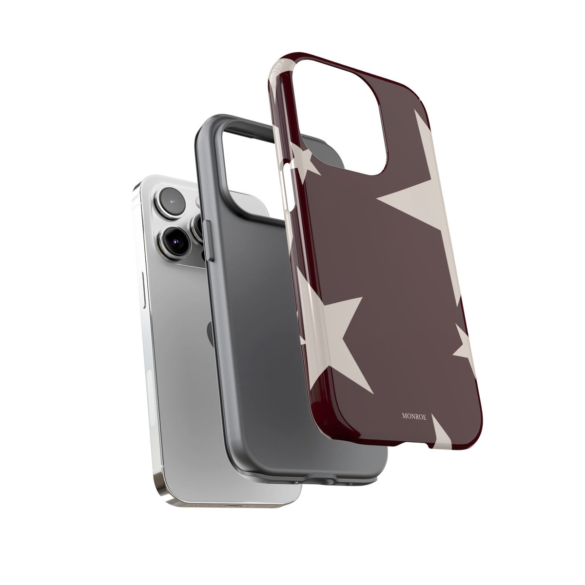Burgundy Stars Tough Case