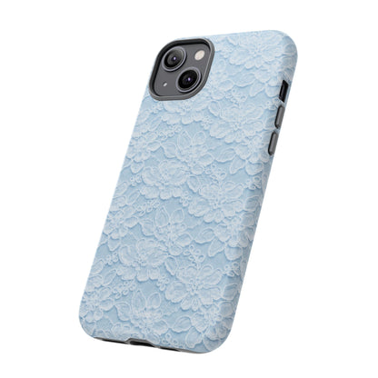 Glacier Blue Lace Tough Case