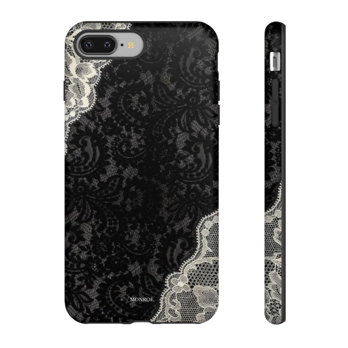 Black & White Edged Tough Case