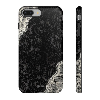 Black & White Edged Tough Case