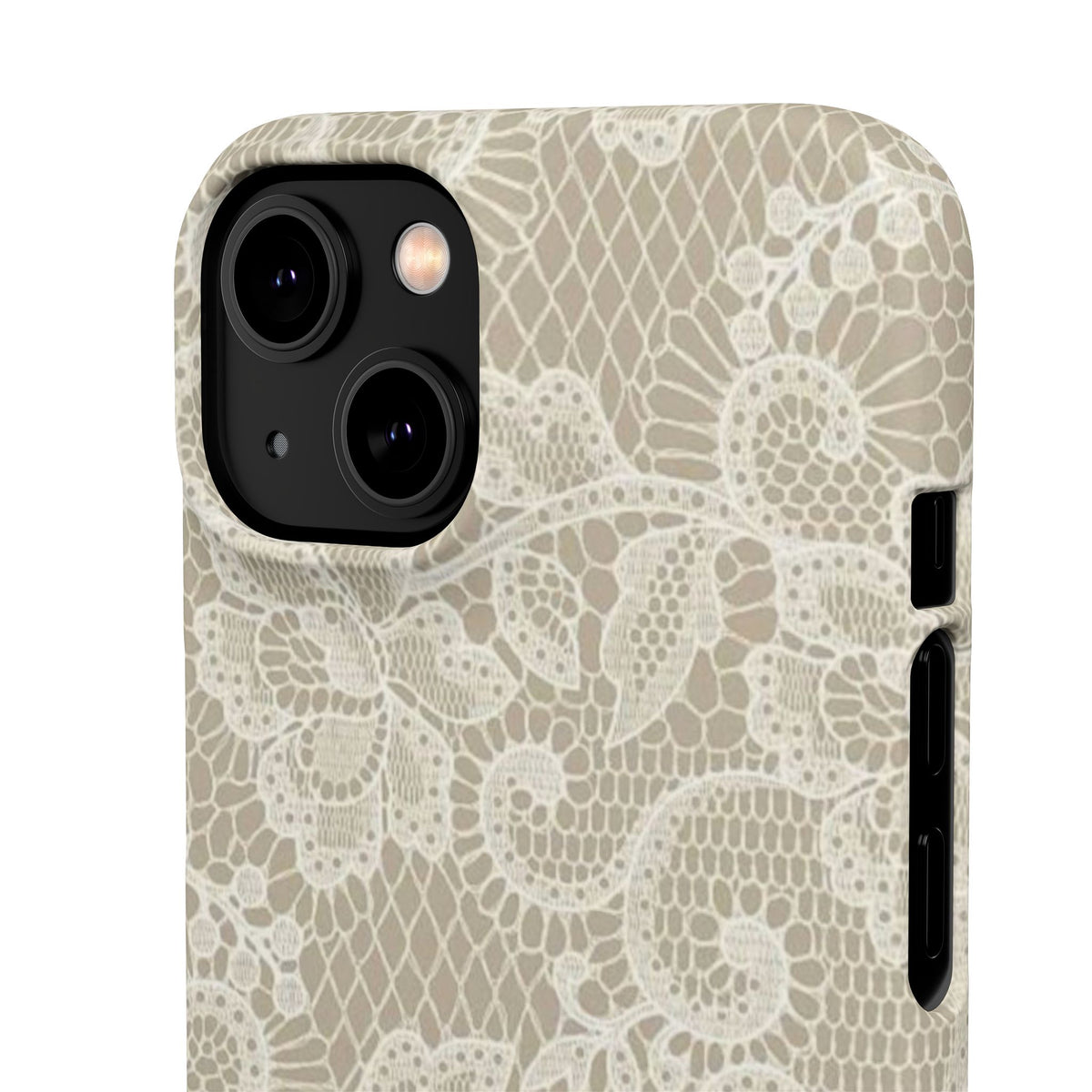 Vintage Beige Lace Case