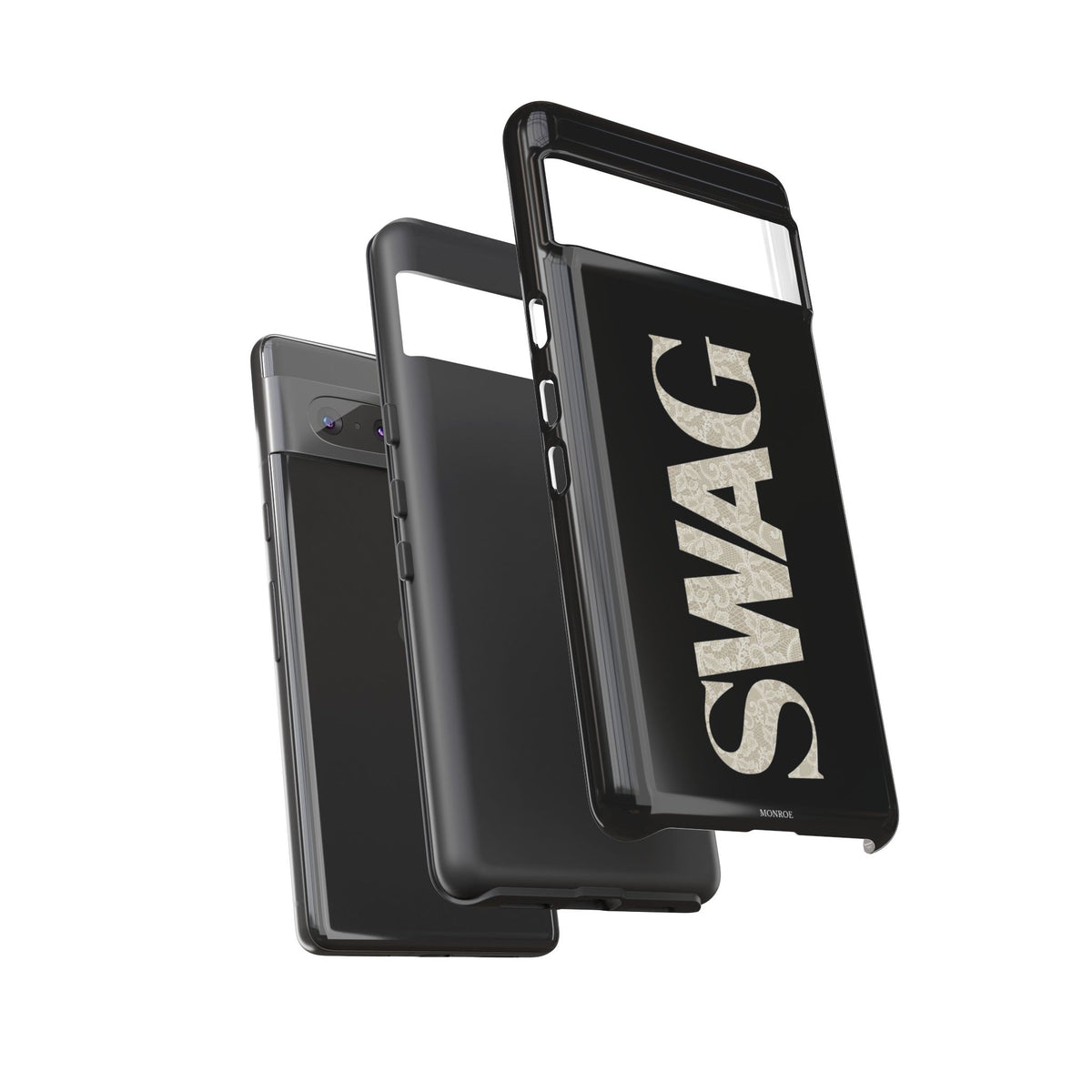 Lace Swag Black Tough Case
