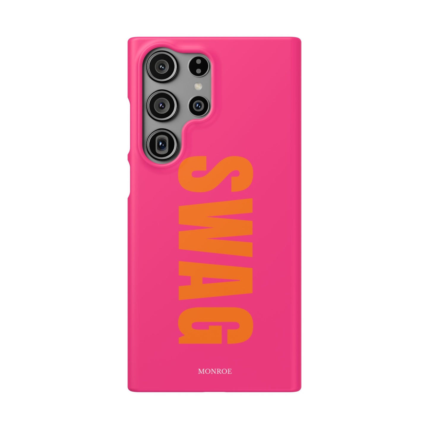 Bold Pink "SWAG" Case