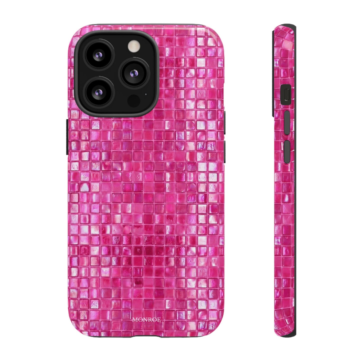 Hot Pink Mosaic Tough Case