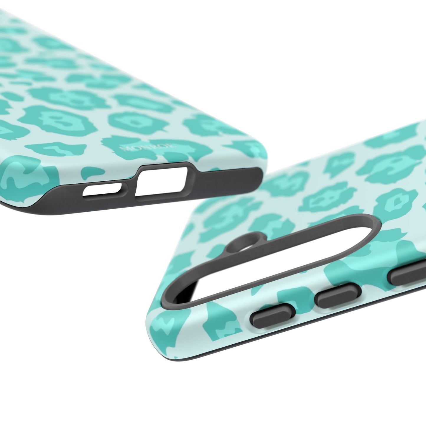 Teal Leopard Tough Case