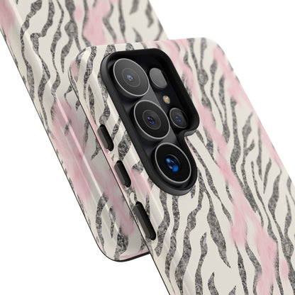 Light Pink Zebra Tough Case