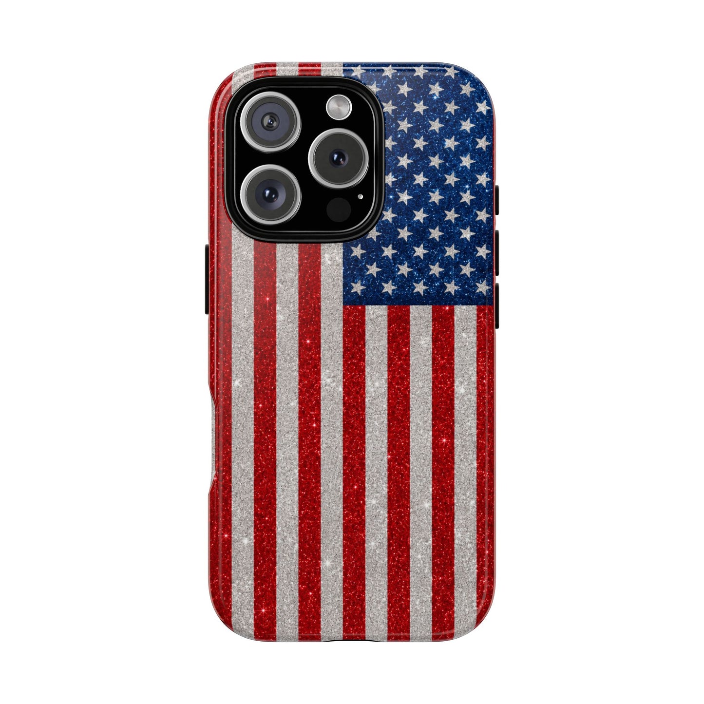America Glitter Tough Case