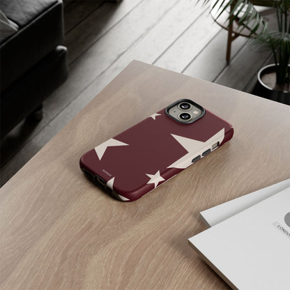 Burgundy Stars Tough Case