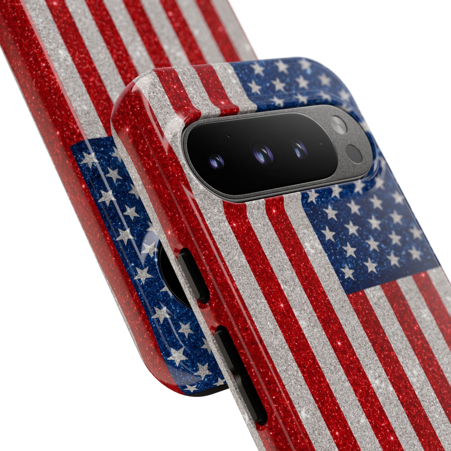 America Glitter Tough Case