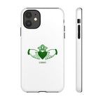 Irish Claddagh Symbol Green Tough Case